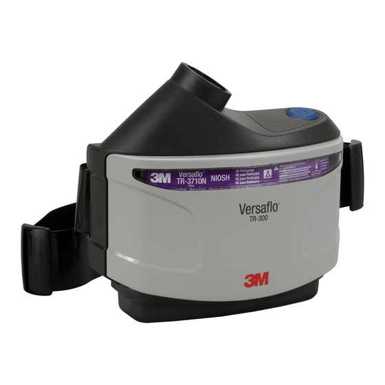 3M Versaflo TR-300 Serie Directives D'utilisation