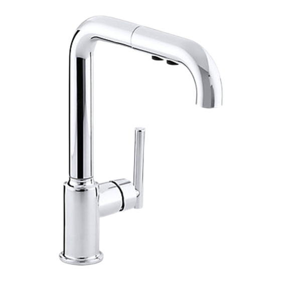 Kohler Jacob Delafon Purist 7505D Guide D'installation & D'utilisation