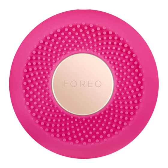 Foreo UFO mini 2 Manuel En Ligne