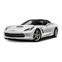 Chevrolet Corvette 2015 Guide Du Propriétaire