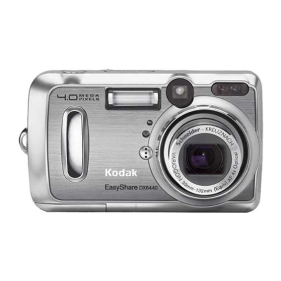 Kodak EasyShare DX6440 Zoom Guide D'utilisation