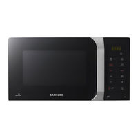 Samsung GS89F-1SSP Manuel D'utilisation Et Guide De Cuisson