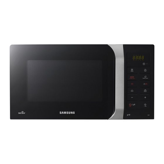 Samsung GS89F Manuel D'utilisation Et Guide De Cuisson