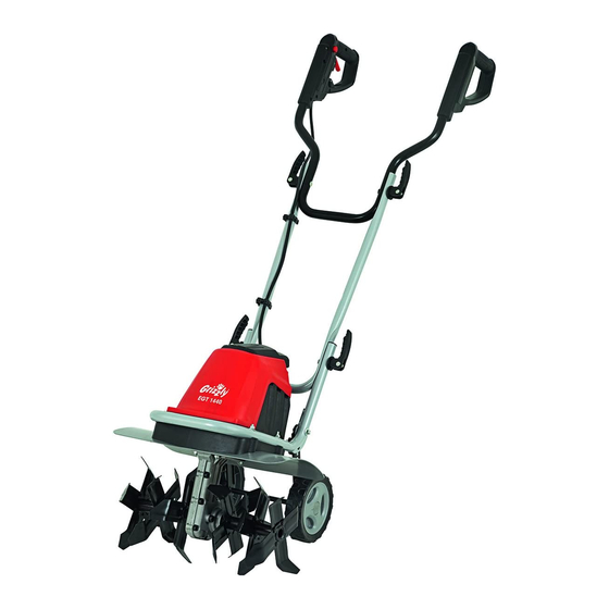 Grizzly EGT 1440 Traduction De La Notice D'utilisation Originale