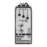 BEHA UNITEST UNITEST UNIdreh 700 Mode D'emploi