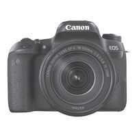 Canon EOS 77D Mode D'emploi De Base