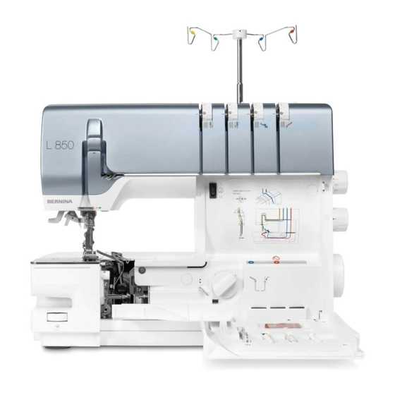 Bernina L 850 Mode D'emploi