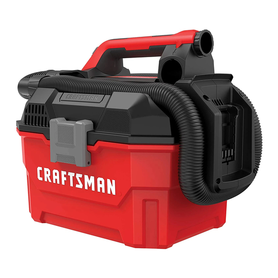 Craftsman CMCV002 Guide D'utilisation
