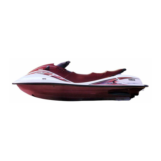 Yamaha Motor WAVERUNNER SUV1200 2001 Mode D'emploi