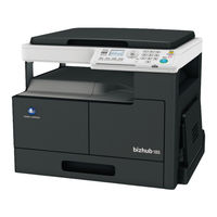 Konica Minolta bizhub 185 Guide De L'utilisateur