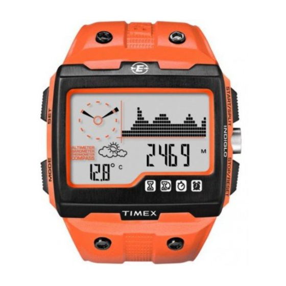 Timex EXPEDITION WS4 Mode D'emploi