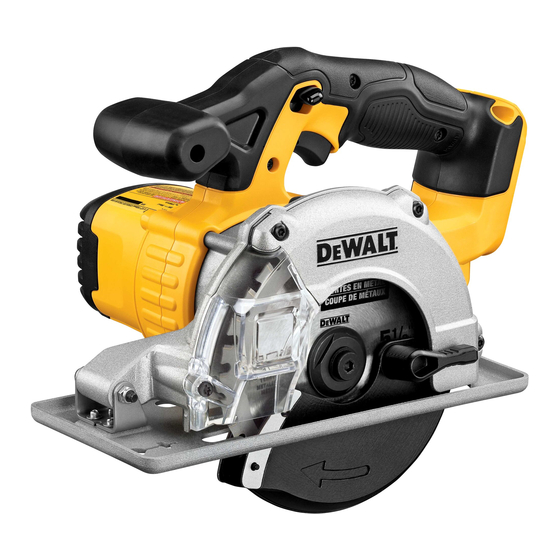 DeWalt DCS373 Guide D'utilisation