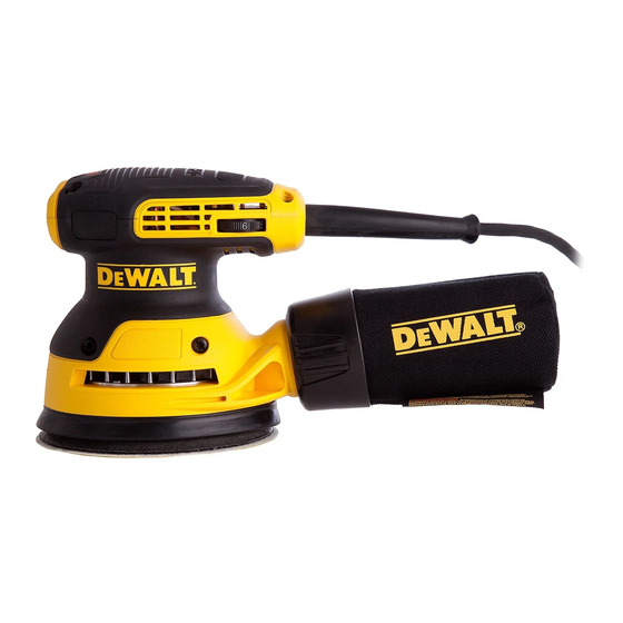 DeWalt DWE6423-QS Traduction De La Notice D'instructions Originale