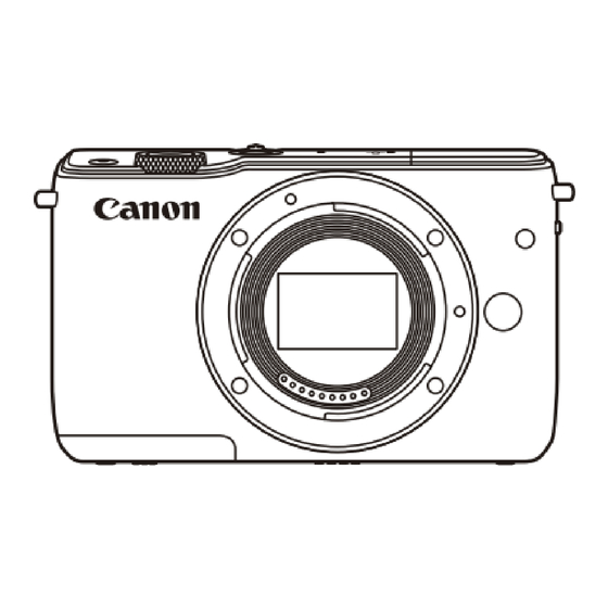 Canon EOS M10 Guide D'utilisation