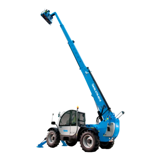 Genie GTH-4016 SR Mode D'emploi