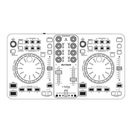 DJ-Tech i-Mix MKII Manuel D'utilisation