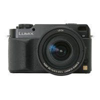 Panasonic Lumix DMC-L1K Manuel D'utilisation