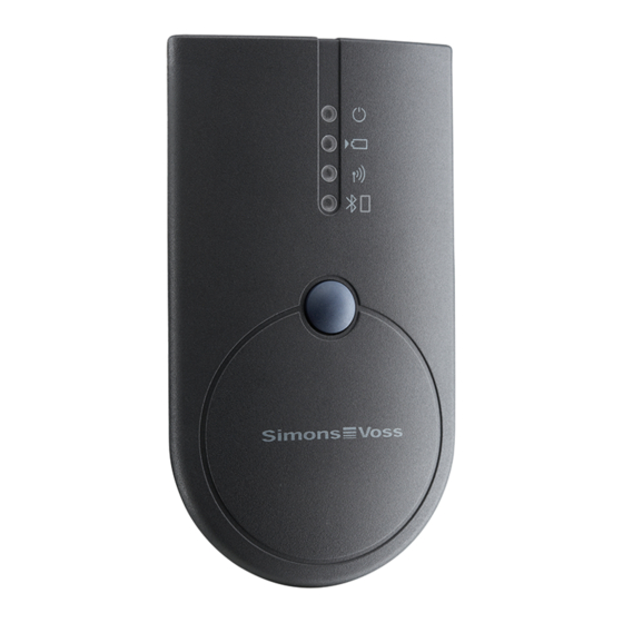 Simons Voss Technologies SmartCD2.G2 Manuel