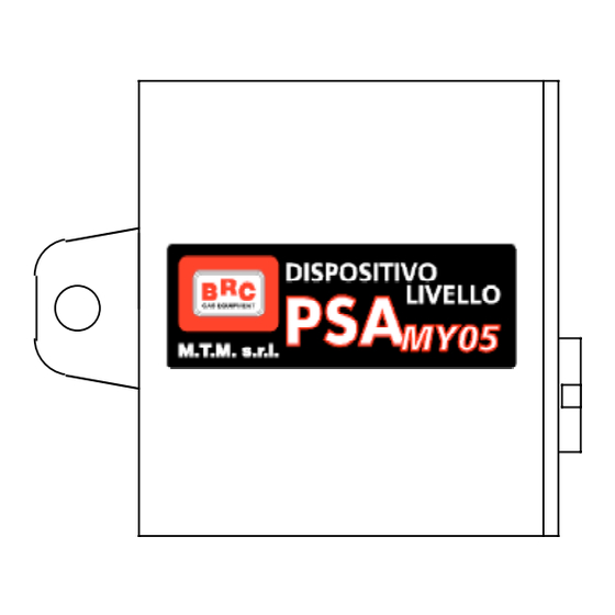 BRC PSA MY05 Mode D'emploi