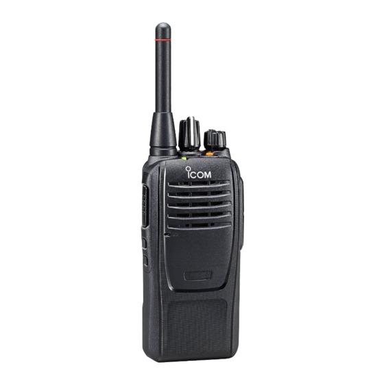 Icom IC-F29SR2 Notice De Base