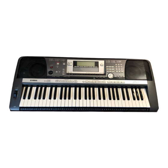 Yamaha PSR-740 Mode D'emploi