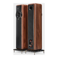 Sonus Faber Maxima Amator Manuel D'utilisation