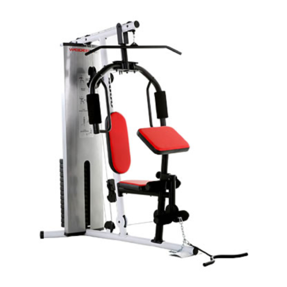 Weider Pro 4000 Manuel De L'utilisateur