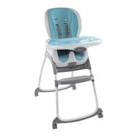 Kids Ii Ingenuity Smart Clean Trio 3-in-1 High Chair 60697 Mode D'emploi