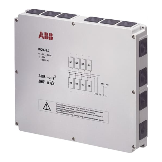 ABB RC/A 8.1 Mode D'emploi