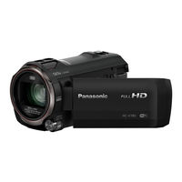 Panasonic HC-V787 Mode D'emploi