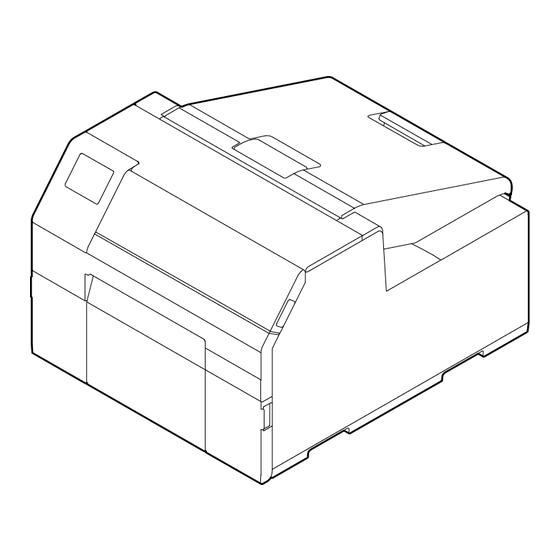 Epson CW-C6000 Série Guide De L'utilisateur