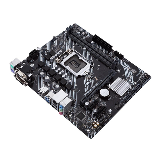 Asus PRIME H410M-K Mode D'emploi