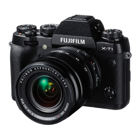 FujiFilm X-T1 Manuel Du Propriétaire