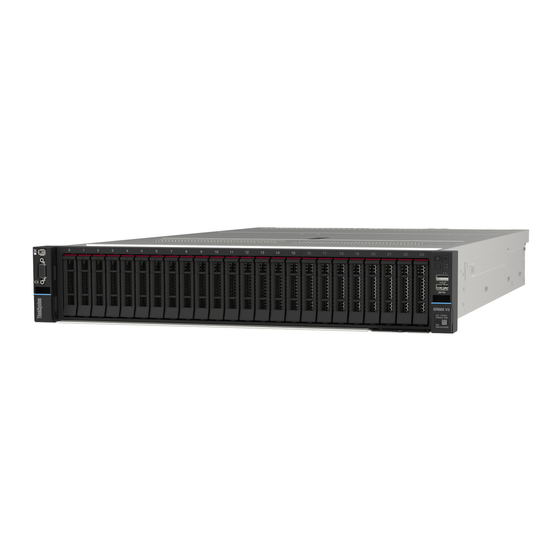 Lenovo ThinkSystem SR655 V3 Guide De Configuration