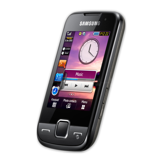 Samsung GT-S5600 Mode D'emploi