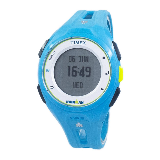 Timex Run x20 GPS Guide Rapide