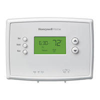 Honeywell Home RTH2300 Serie Manuel Du Propriétaire