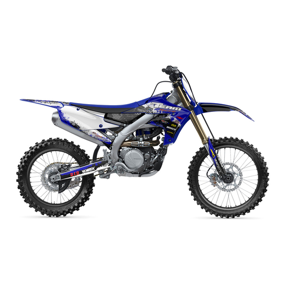 Yamaha YZ250F 2008 Manuel D'atelier Du Proprietaire