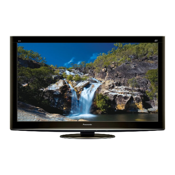 Panasonic VIERA TX-P50VT20EA Mode D'emploi