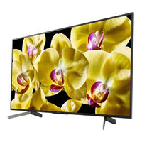 Sony BRAVIA 49XG80 Serie Manuel D'utilisation