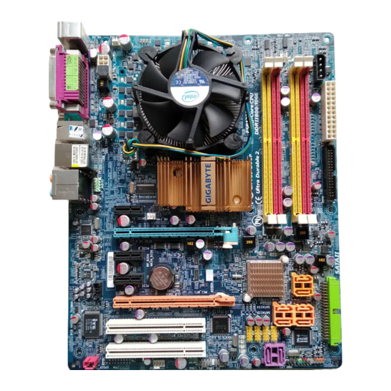 Gigabyte GA-P35-DS3P Manuel De L'utilisateur