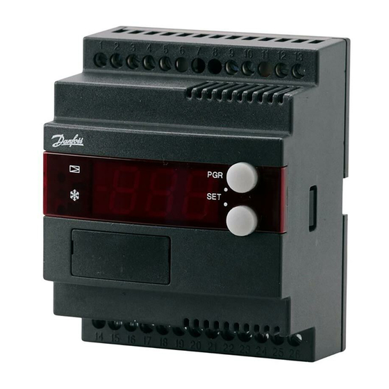 Danfoss EKC 316A Mode D'emploi