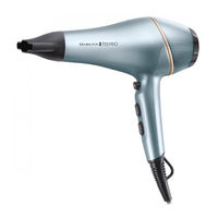 Remington Shine Therapy PRO Hairdryer AC9300 Mode D'emploi