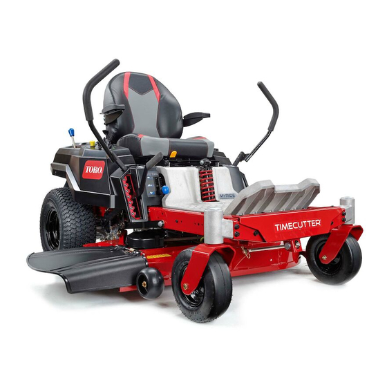 Toro TimeCutter MX 4275T Manuel De L'utilisateur