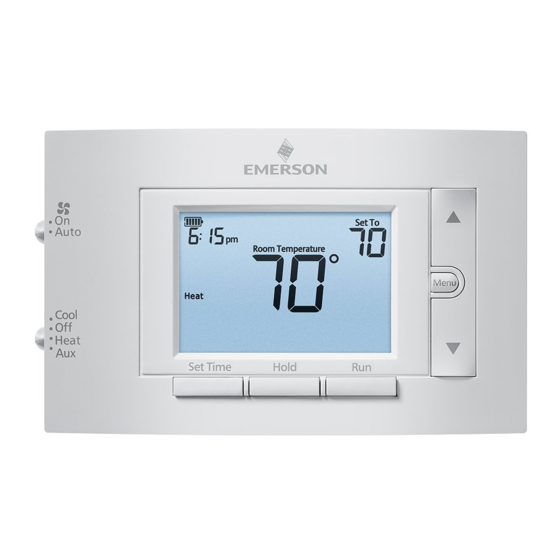 Emerson 1F83H-21PR Instructions D'installation Et D'utilisation