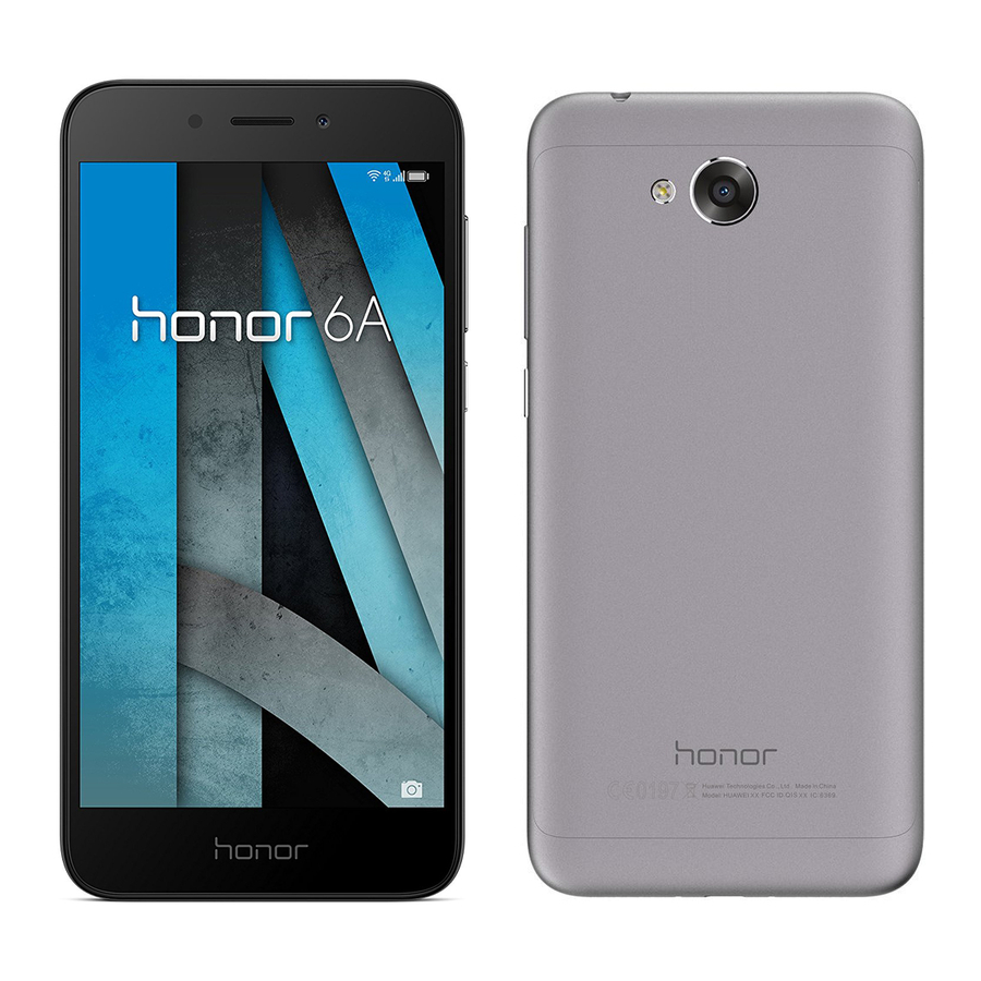 honor 6A Guide De L'utilisateur