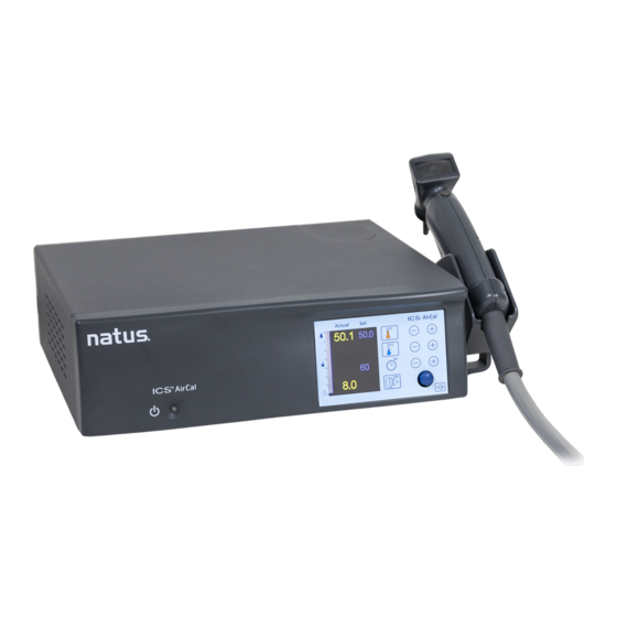natus ICS Aircal Guide De L'utilisateur