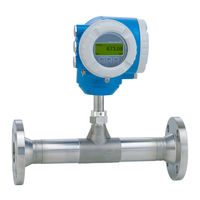 Endress+Hauser HART Proline t-mass F 300 Manuel De Mise En Service