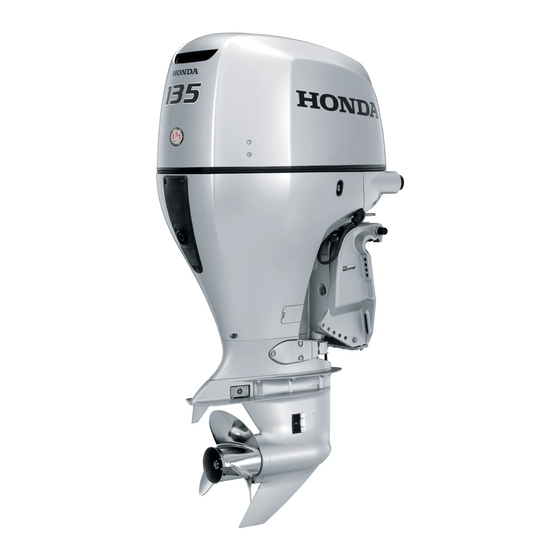 HONDA marine BF115D Manuel De L'utilisateur