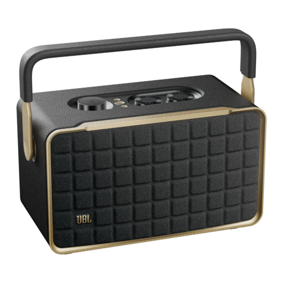 Harman JBL AUTHENTICS 300 Guide De Démarrage Rapide